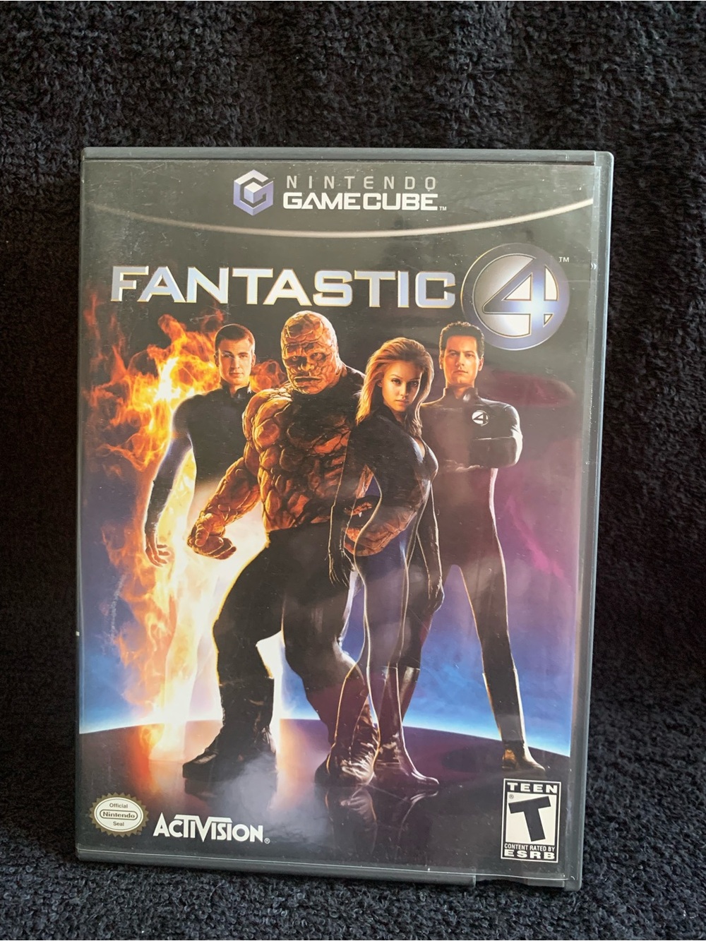 Vinatge Nintendo Gamecube Fantastic 4 Video Game
